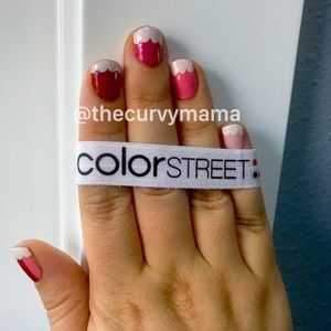 FREE color street hair tie with purchase nail boss hair ties